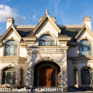 Classic House Design with Grand Living Room Concepts No-9735