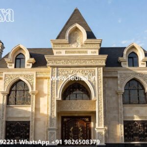Classic House Design with Beautiful Architectural Features No-9750