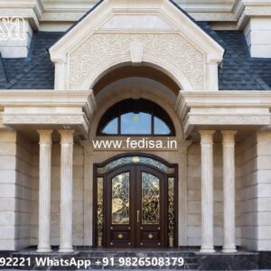 Elegant Classic Villa Design with Marble Finishes No-9765