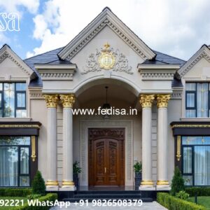 Classic Villa Design with Royal Interior Decoration No-9768