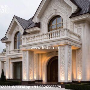 Classic Villa Design with Luxury Bedroom Inspiration No-9780