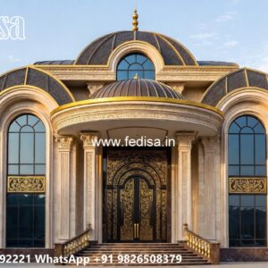 Classic Villa Design with Stylish Marble Flooring No-9782