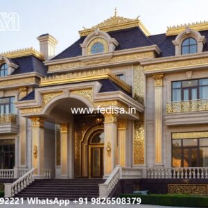 Classic Villa Design with Beautiful Terrace Spaces No-9784