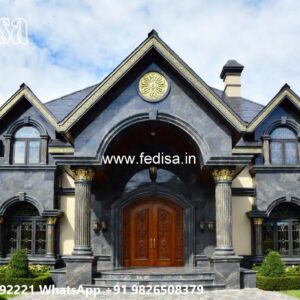 Classic Villa Design with Elegant Open Courtyard No-9816