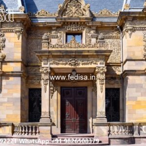 Classic Villa Design with Grand Staircase Inspiration No-9838