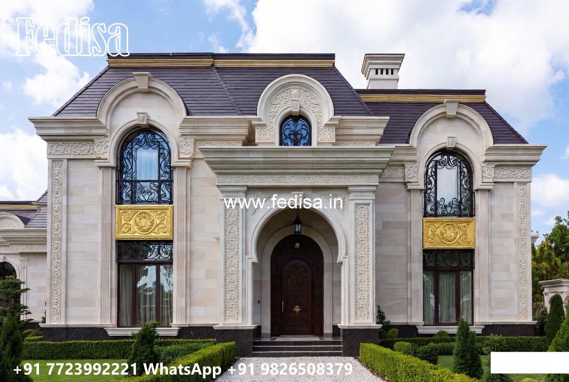 Classic Villa Design with Beautiful Luxury Bedrooms No-9839