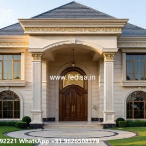 Classic Villa Design with Decorative Luxury Ceilings No-9844