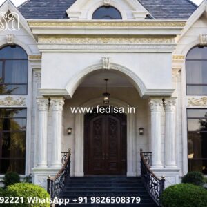 Classic Villa Design with Stylish Entryway Decor No-9847