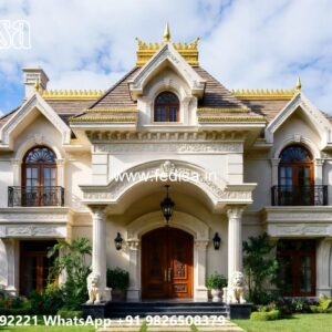Classic Villa Design with Stylish Modern Vintage Blend No-9854