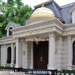 Classic Villa Design with Stunning Marble Staircase No-9860