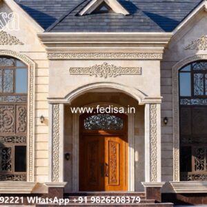 Classic Villa Design with Artistic Wall Decor Ideas No-9862