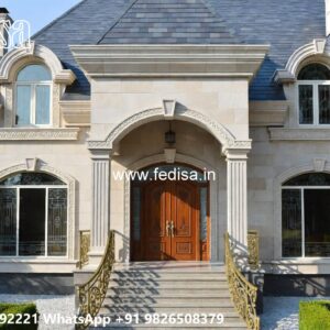 Classic Villa Design with Stylish Living Room Decor No-9871