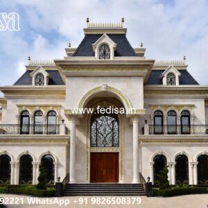 Traditional Classic Villa Design with Beautiful Exteriors No-9895