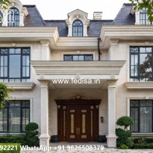 Luxury House Design with Stylish Exterior Facade No-9912