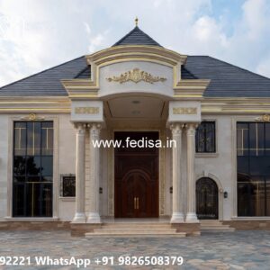 Luxury House Design with Spacious Living Room Ideas No-9919