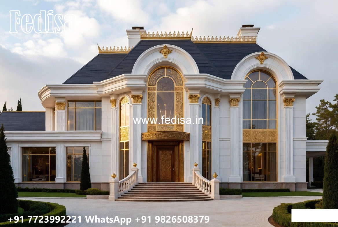 Beautiful Luxury House Design with Modern Roofing No-9935