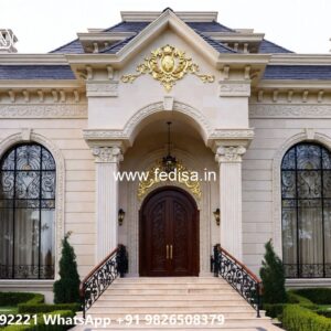 Luxury House Design with Premium Exterior Lighting No-9968
