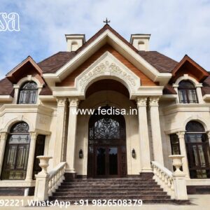 Luxury House Design with Stylish Modular Kitchen No-9977