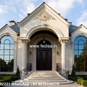 Luxury House Design with Beautiful Balcony Decor No-9981