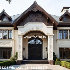 Luxury House Design with Modern Outdoor Lighting No-9982