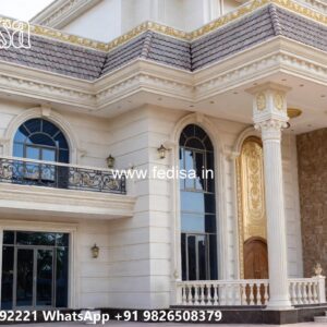 Luxury House Design with Stylish Open Kitchen Layout No-9988