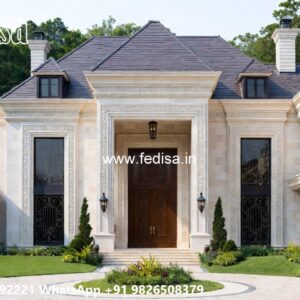 Luxury House Design with Unique Architectural Beauty No-9997