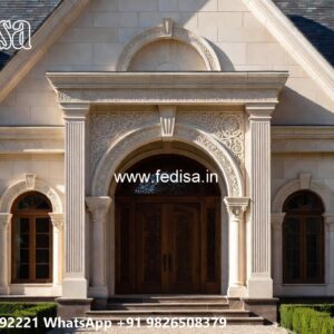 Classic House Design with Elegant Exterior Architecture No-10054