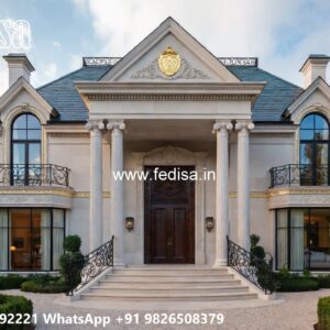 Classic House Design with Premium Marble Finishes No-10068