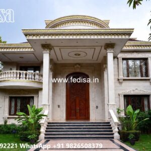 Classic House Design with Stunning Roof Architecture No-10075