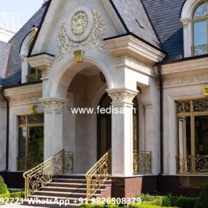 Classic House Design with Artistic Wall Decor No-10079