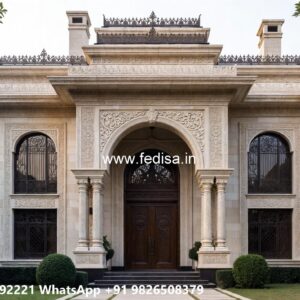 Luxury Classic House Design with Vintage Elegance No-10091