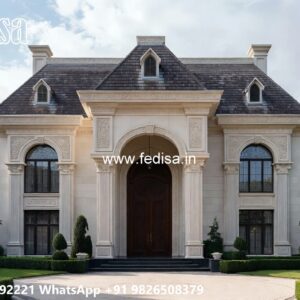 Beautiful Classic House Design with Elegant Details No-10094
