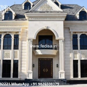 Classic House Design with Artistic Decorative Elements No-10100