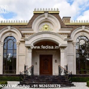 Elegant Classic House Design with Rich Textures No-10102