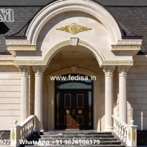 Classic House Design with Elegant Courtyard Ideas No-10106