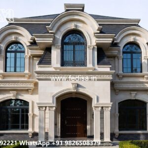 Classic House Design with Decorative Wall Textures No-10112