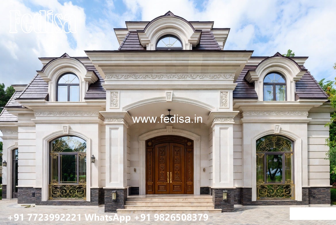 Classic House Design with Elegant Hall Interior No-10152