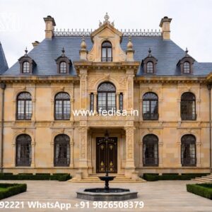 Classic House Design with Rich Wooden Craftsmanship No-10168