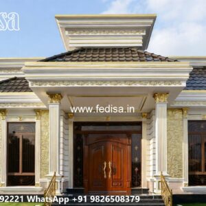 Classic House Design with Traditional Royal Styling No-10175