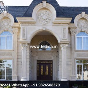 Classic House Design with Luxury Home Exterior Ideas No-10195
