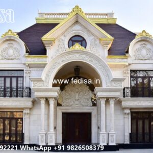 Classic Villa Design with Beautiful Garden Landscape No-10210