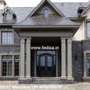Classic Villa Design with Stylish Balcony Concepts No-10212
