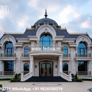 Elegant Classic Villa Design with Marble Finishes No-10215