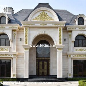 Classic Villa Design with Elegant Dining Room Decor No-10231