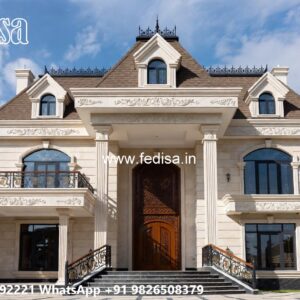 Classic Villa Design with Elegant Open Courtyard No-10266
