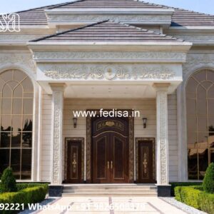 Classic Villa Design with Luxury Exterior Landscaping No-10269