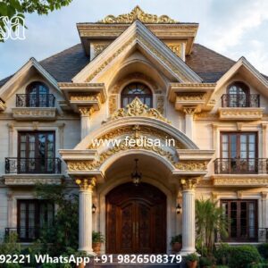 Classic Villa Design with Rich Color Combinations No-10271