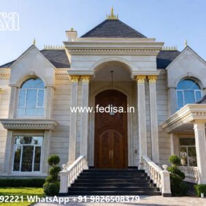 Classic Villa Design with Elegant Hallway Concepts No-10275
