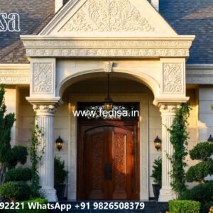 Traditional Classic Villa Design with Royal Charm No-10290