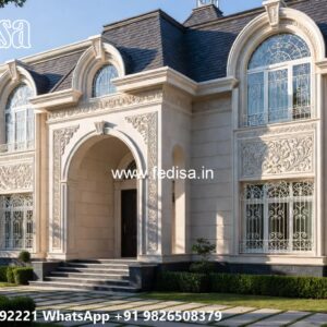 Classic Villa Design with Premium Exterior Lighting No-10292